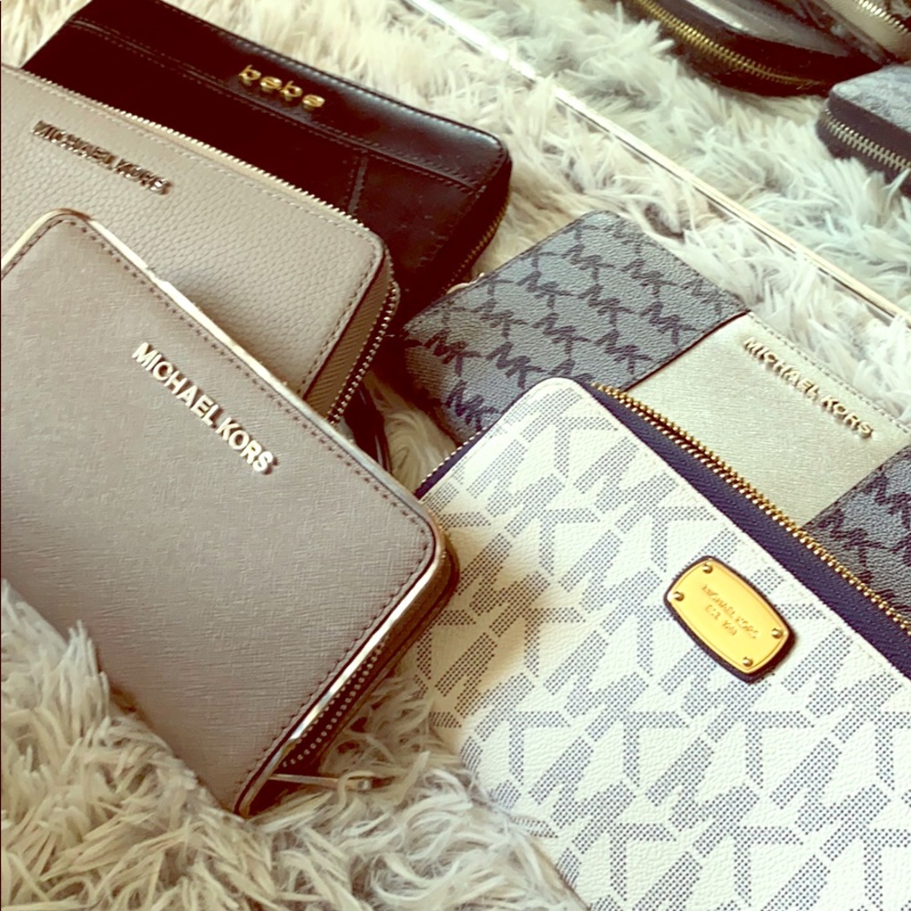 Wallets! Michael Kors and BEBE $60 for all!